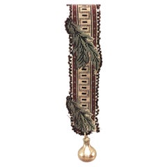 Victorian Embroidered Bell Pull