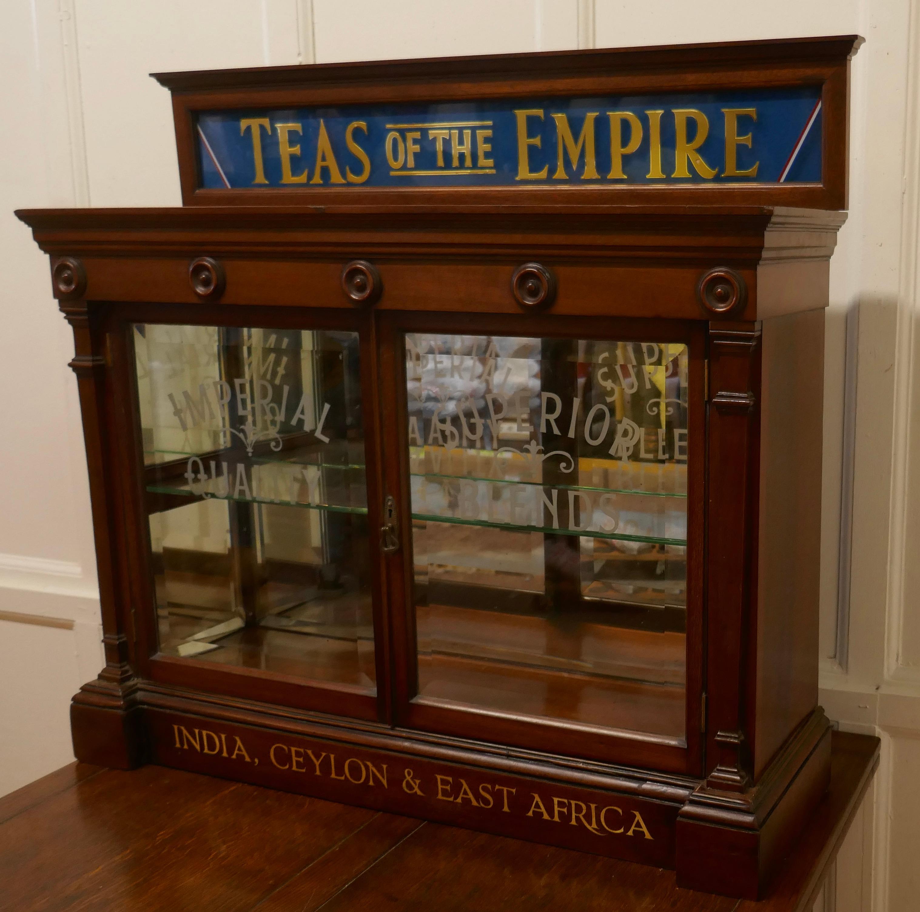  Victorian Empire Tea Cabinet, Tea Room, Cafe Display  A magnificent piece  For Sale 2
