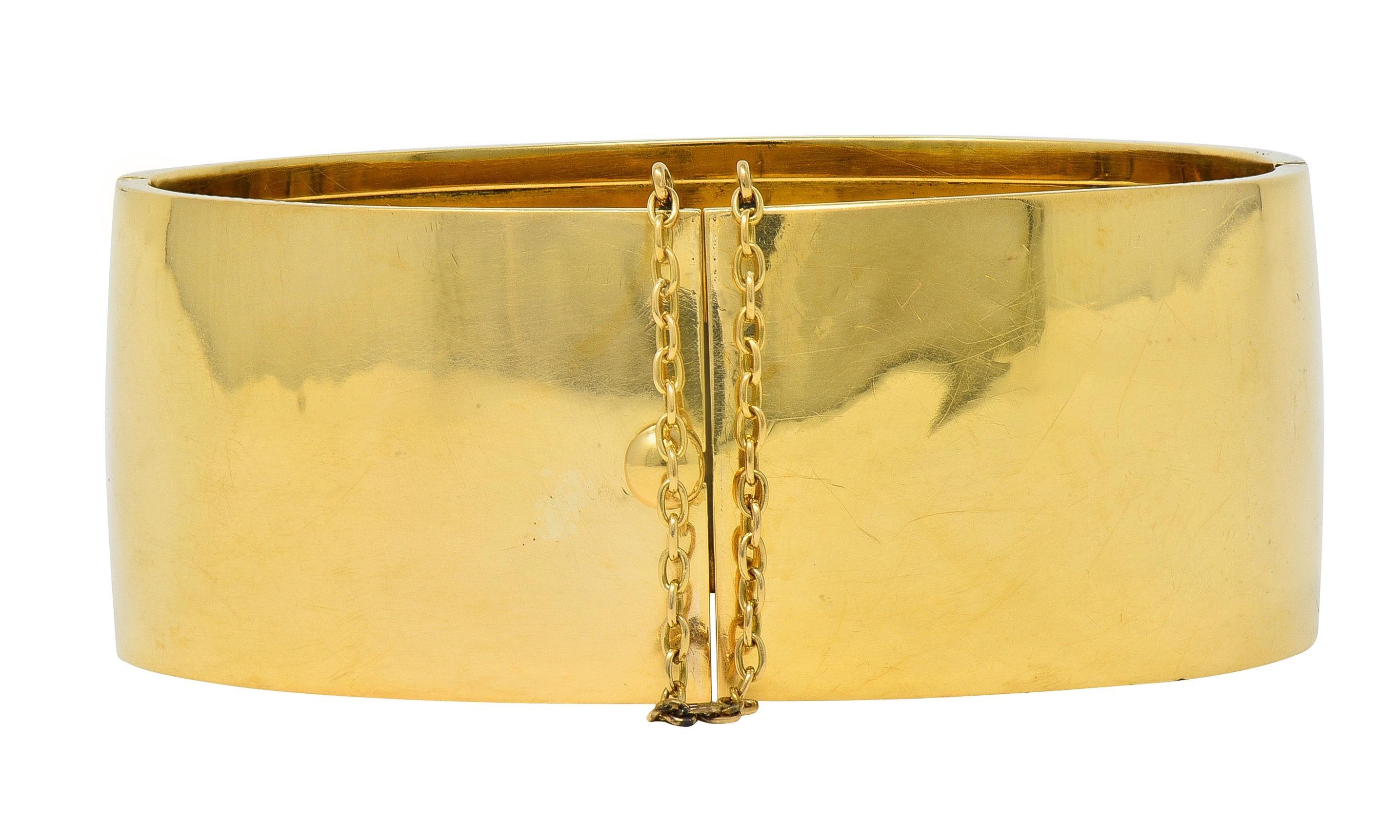 Bracelet en or jaune 18 carats à l'ancienne avec émail victorien et myosotis en vente 3