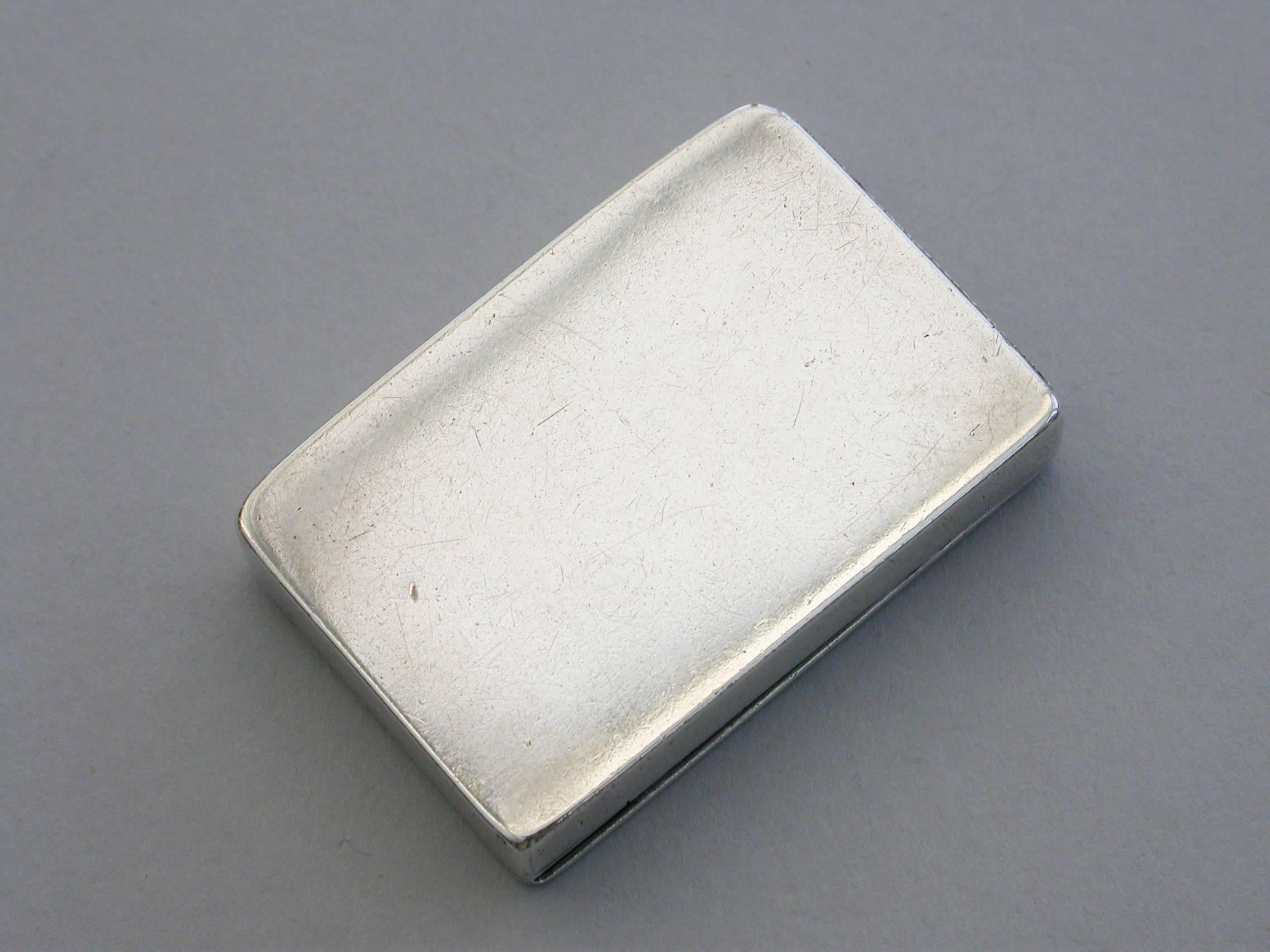 Victorian Enameled Silver 'Punch Magazine' Cover Vesta Case, 1892 1