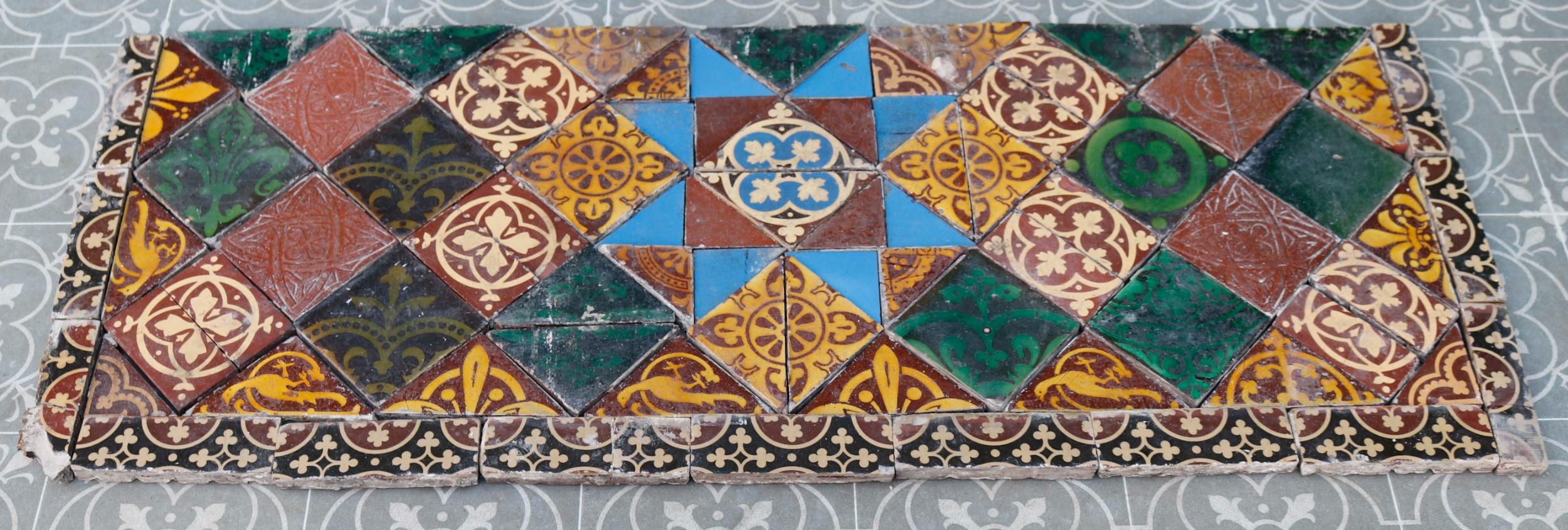 victorian encaustic floor tiles