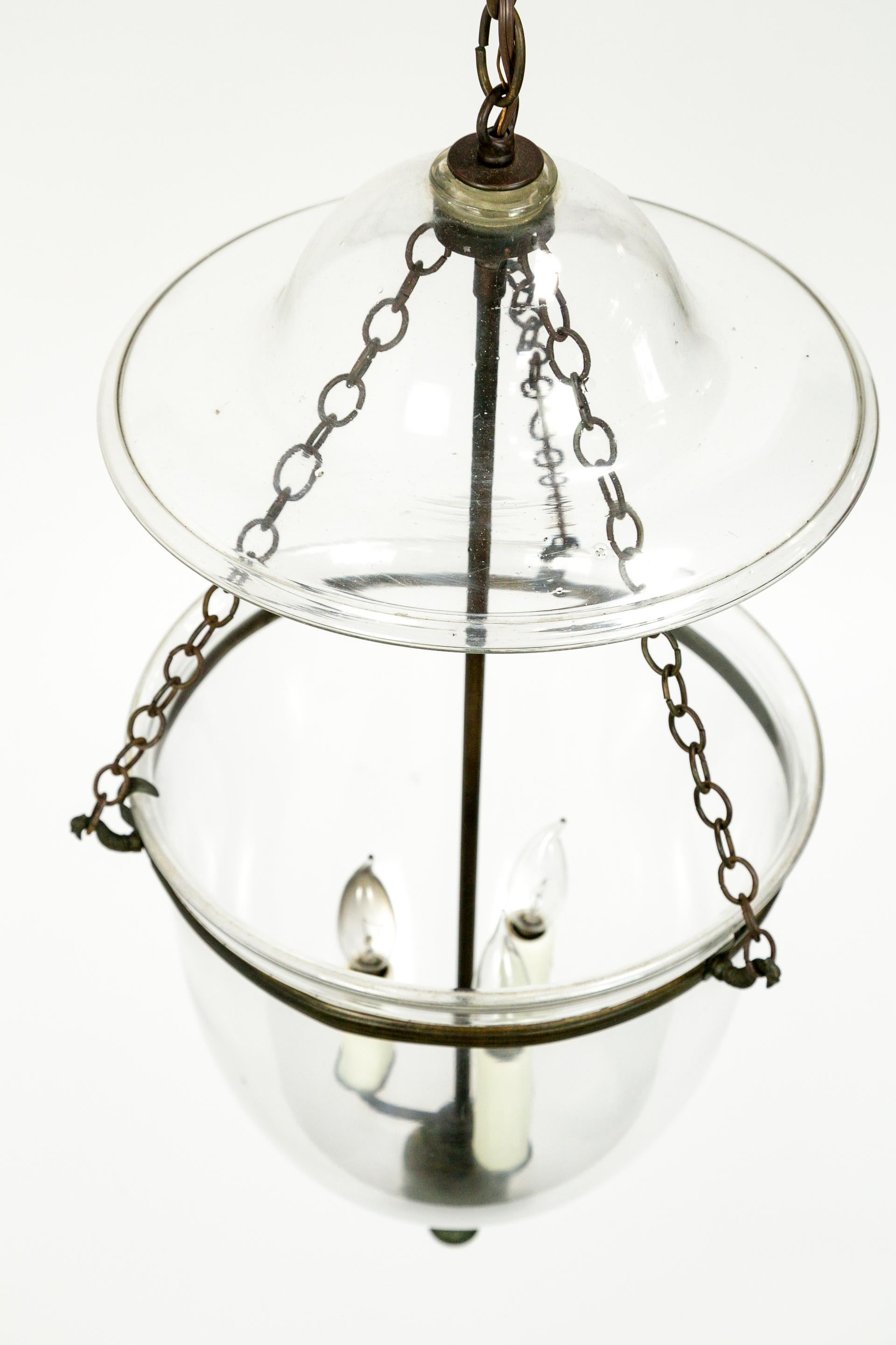 Brass Victorian English Bell Jar