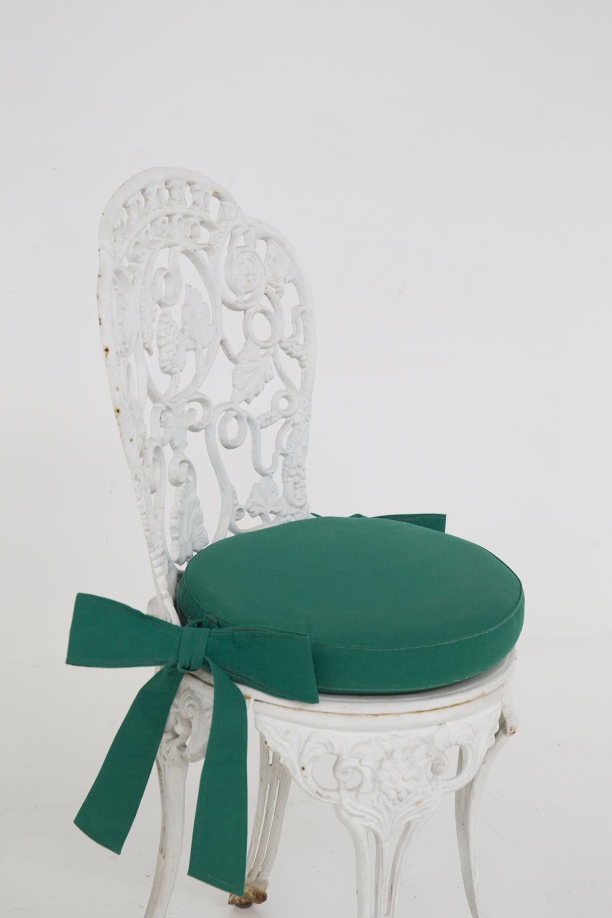 Viktorianische englische gusseiserne Stühle und Original-Stühle im Zustand „Gut“ im Angebot in Milano, IT