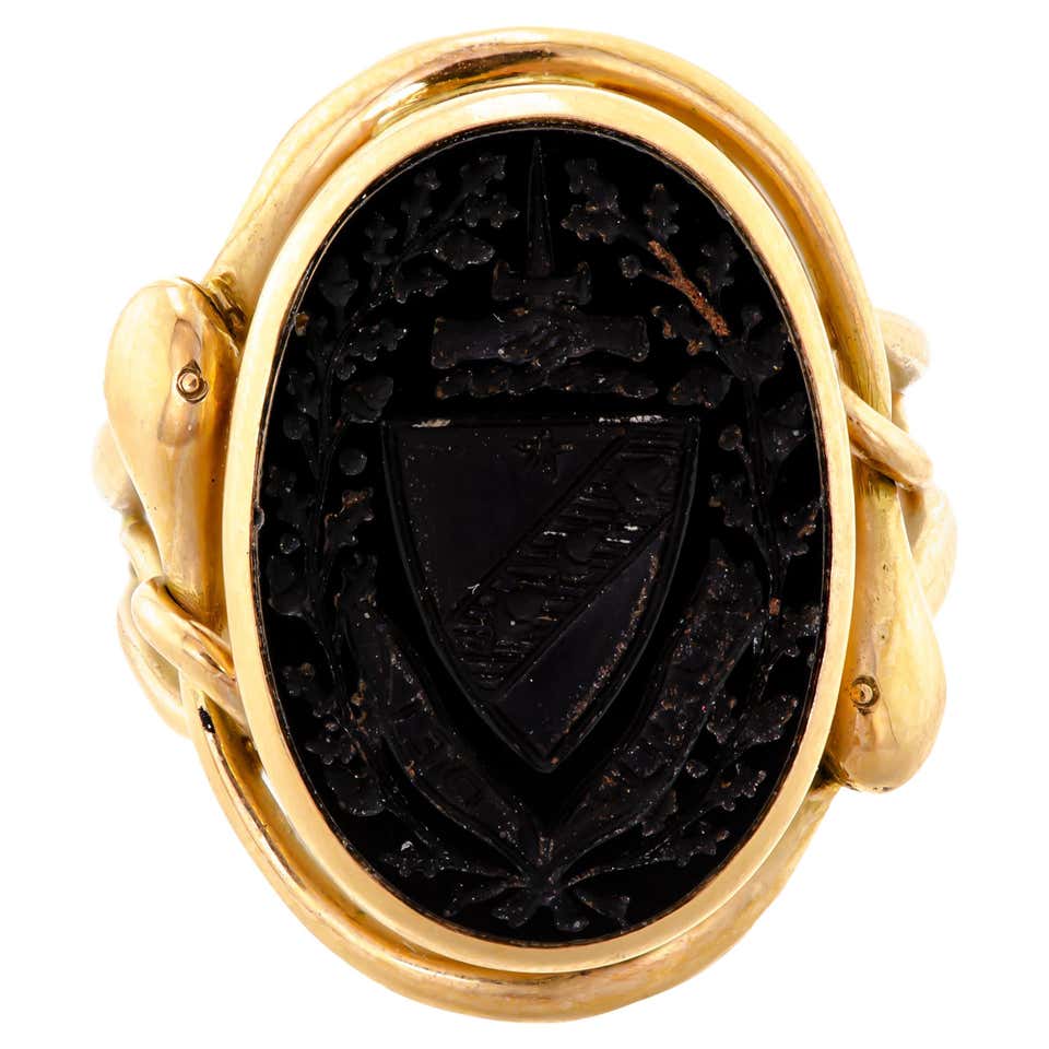 Victorian Signet Rings - 245 For Sale at 1stDibs | mens victorian ...