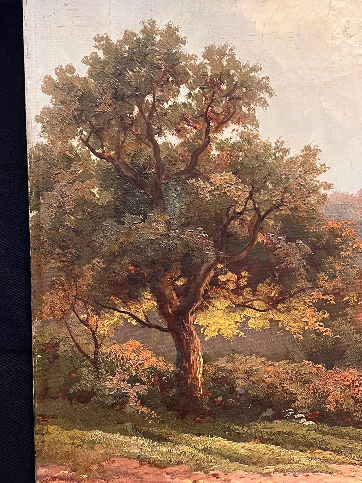 Cottage anglais du 19ème siècle signé par le Village Duck Pond 1896 en vente 2