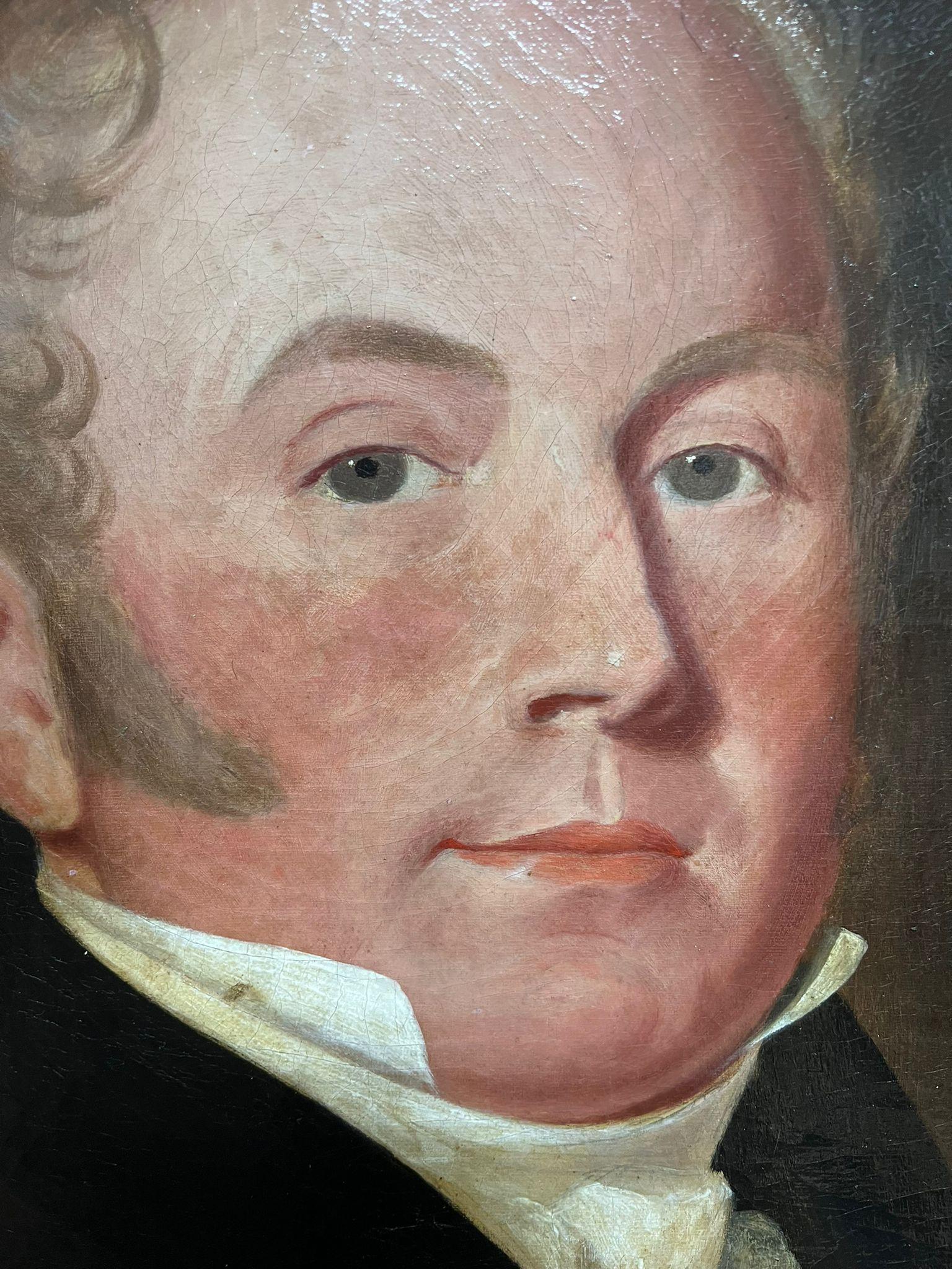 Retrato de un caballero inglés
Artista inglés, siglo XIX
óleo sobre lienzo, sin enmarcar
Lienzo: 30,5 x 25 pulgadas
Procedencia: Colección privada, Inglaterra
Estado: en general muy bueno y agradable 

Para más información, ponte en contacto con