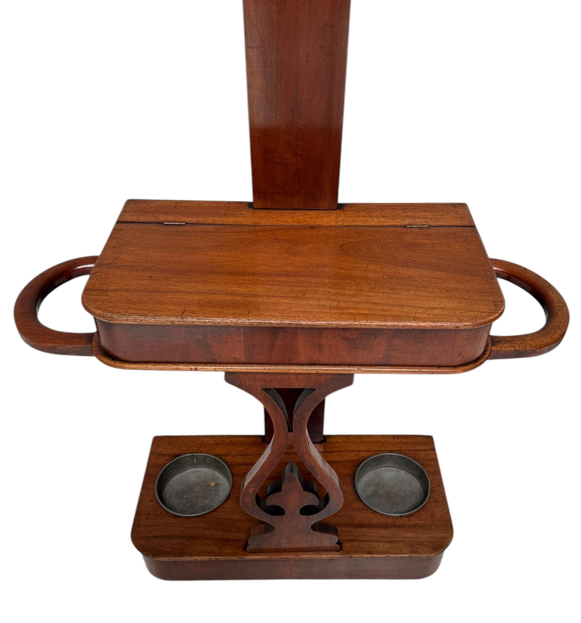 Late 19th Century Victorian English Porte Manteau or Coat Rack/Stand, 1880s For Sale