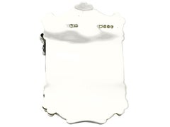 Victorian English Sterling Silver Letter Clip