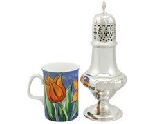 Goldsmiths & Silversmiths Co. Victorian English Sterling Silver Sugar Caster