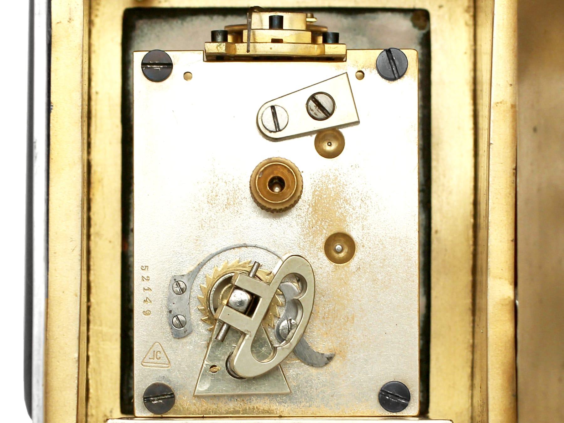Viktorianische Sterling Silber Reiseuhr oder Kompass im Angebot 8