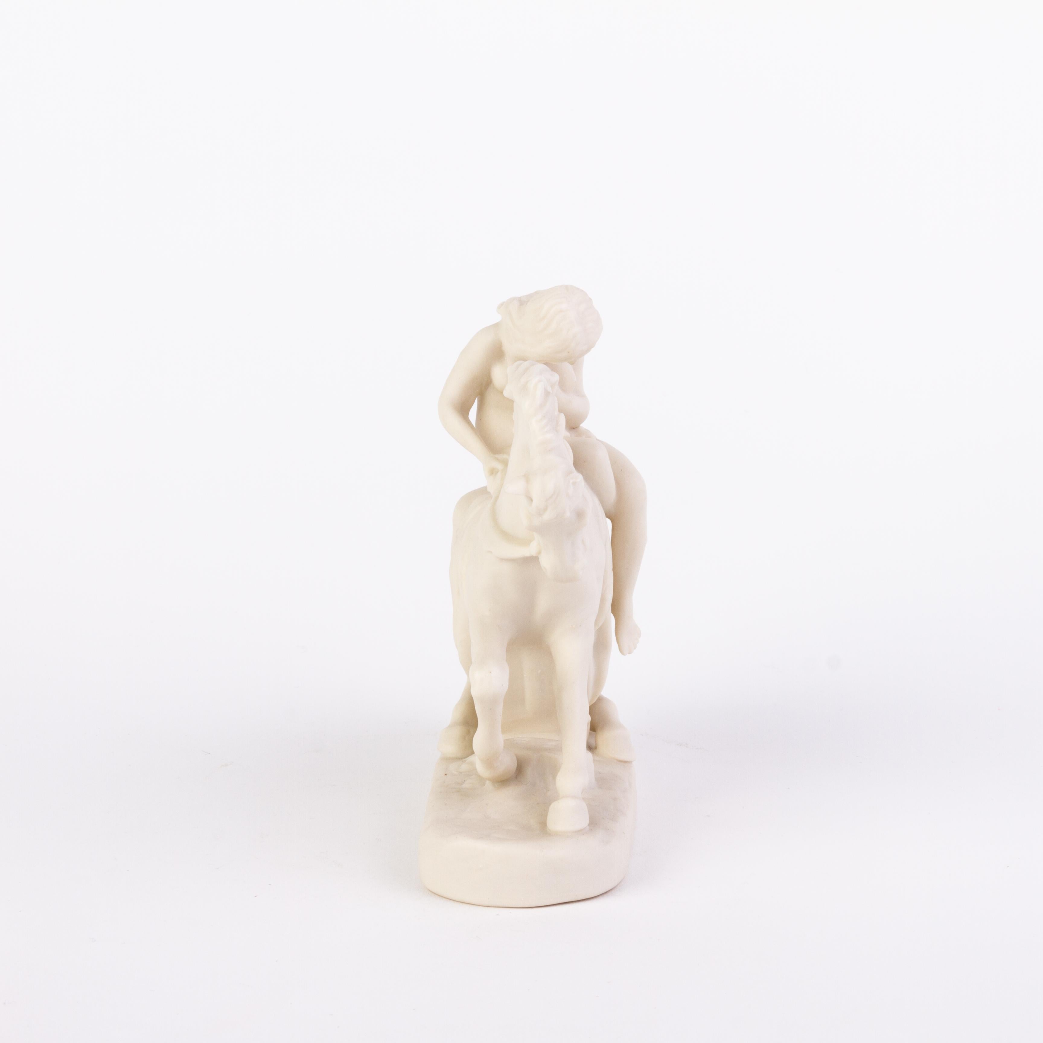 Victorian English WH Goss Parian Statue Sculpture of Lady Godiva on Horseback
Good condition 
Free international shipping.