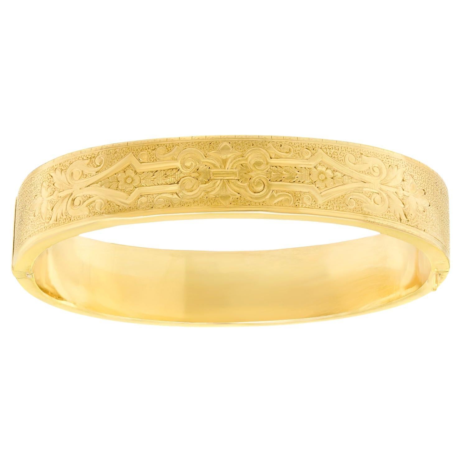 Bracelet Victorien Gravé