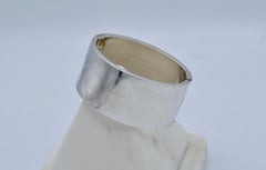 Bracciale vittoriano inciso in argento sterling, oro giallo 14k e oro rosa