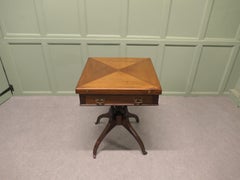 Victorian Envelope Card Table With Gaming Wells A beautifully designed piece