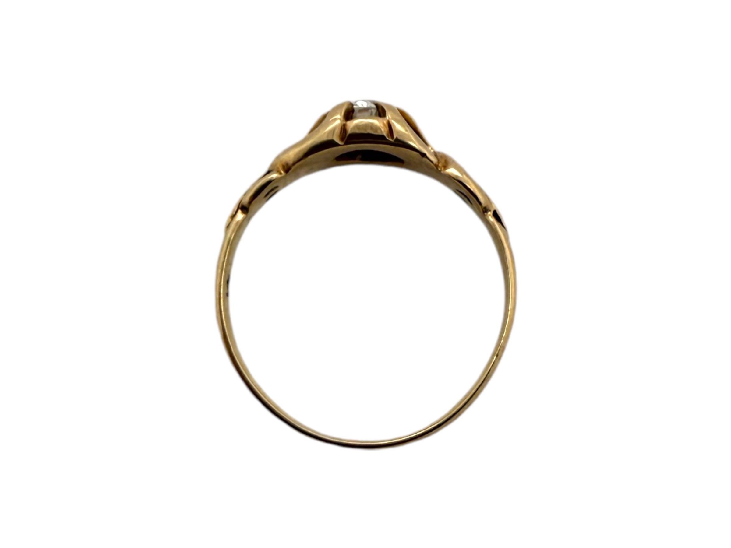 Anello di diamanti di epoca vittoriana in vendita 2