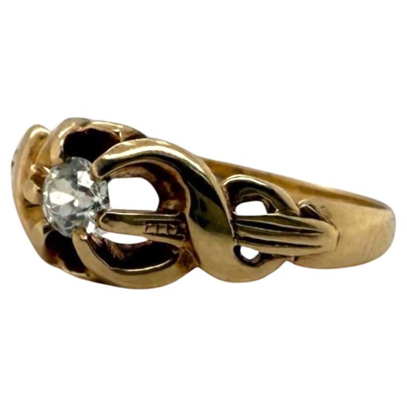 Anello di diamanti di epoca vittoriana