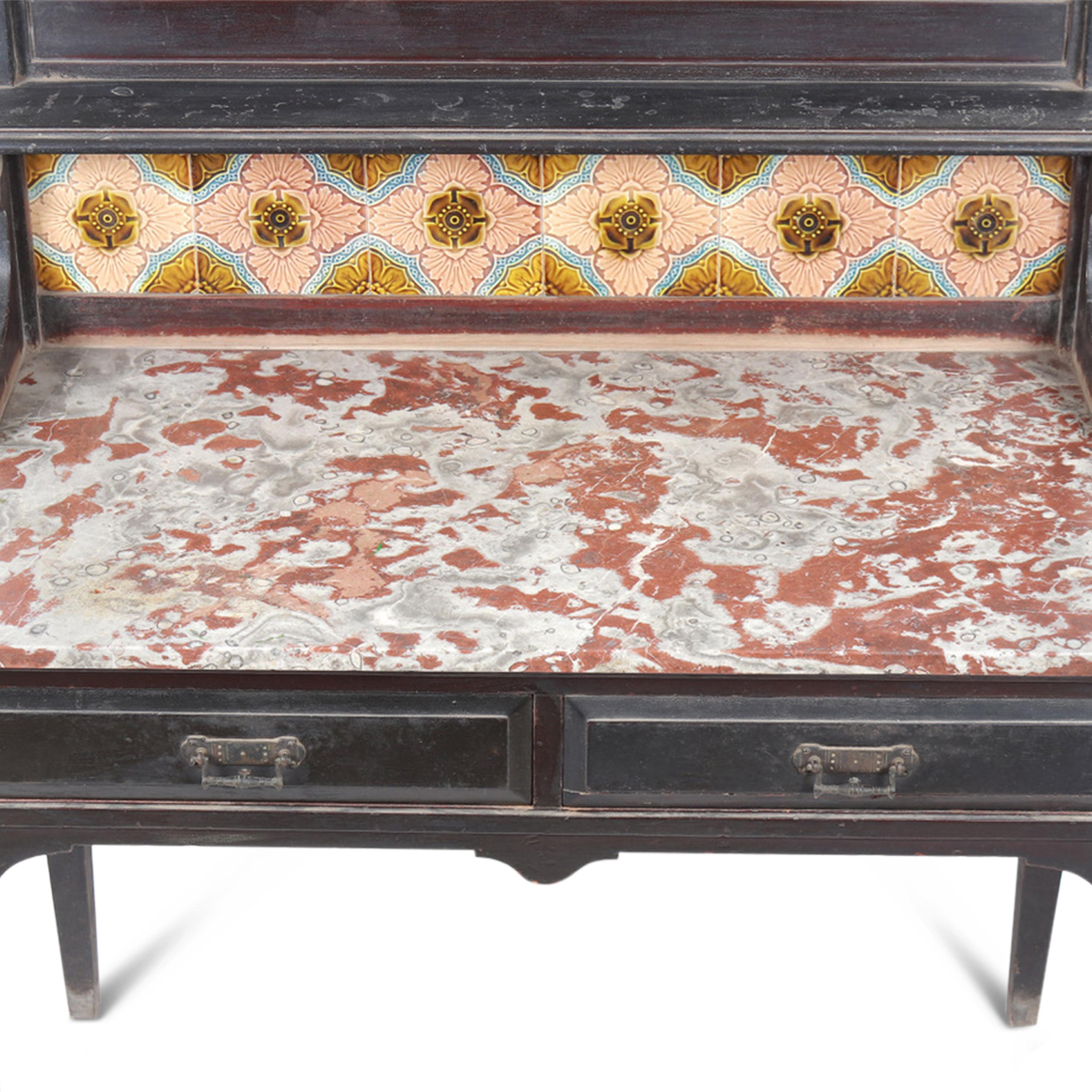 19th Century Victorian Era Marble Topped Table For Sale