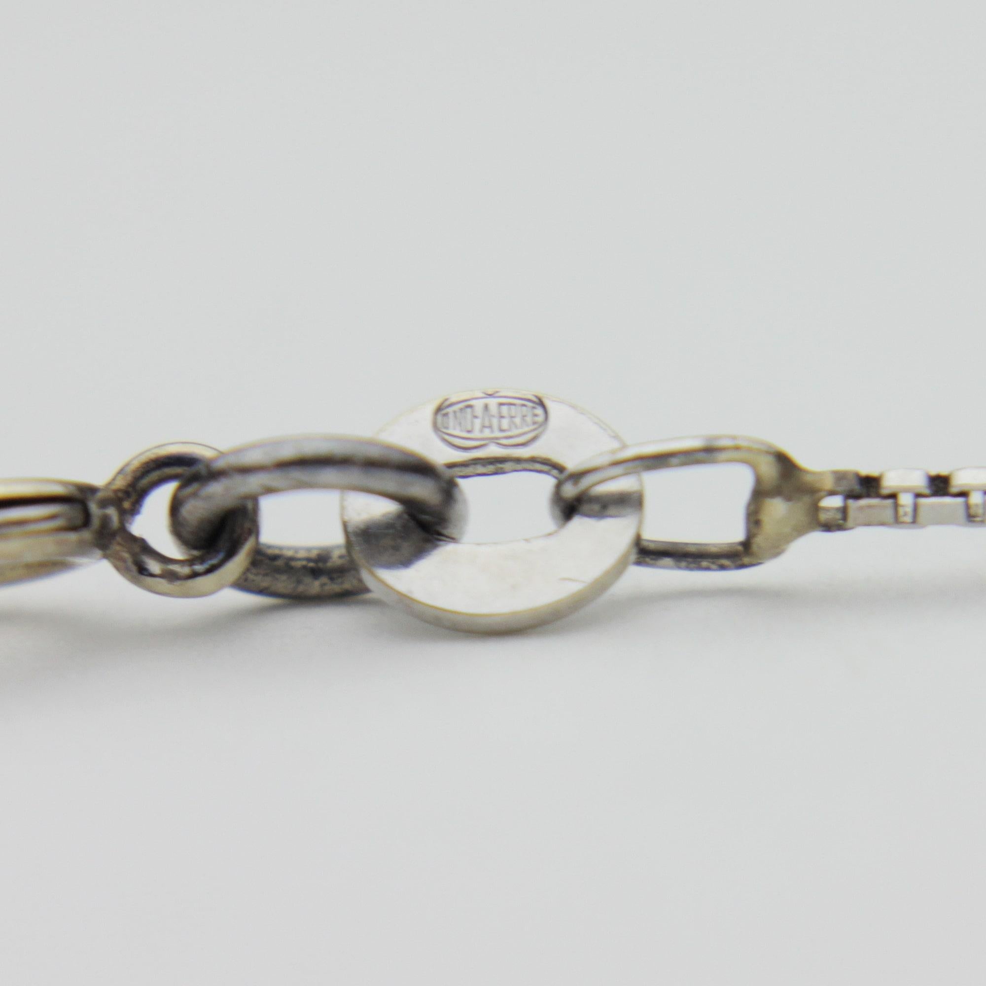 Old European Cut Victorian Era, Silver, 15 Karat Gold, Natural Pearl, and Diamond Brooch Necklace
