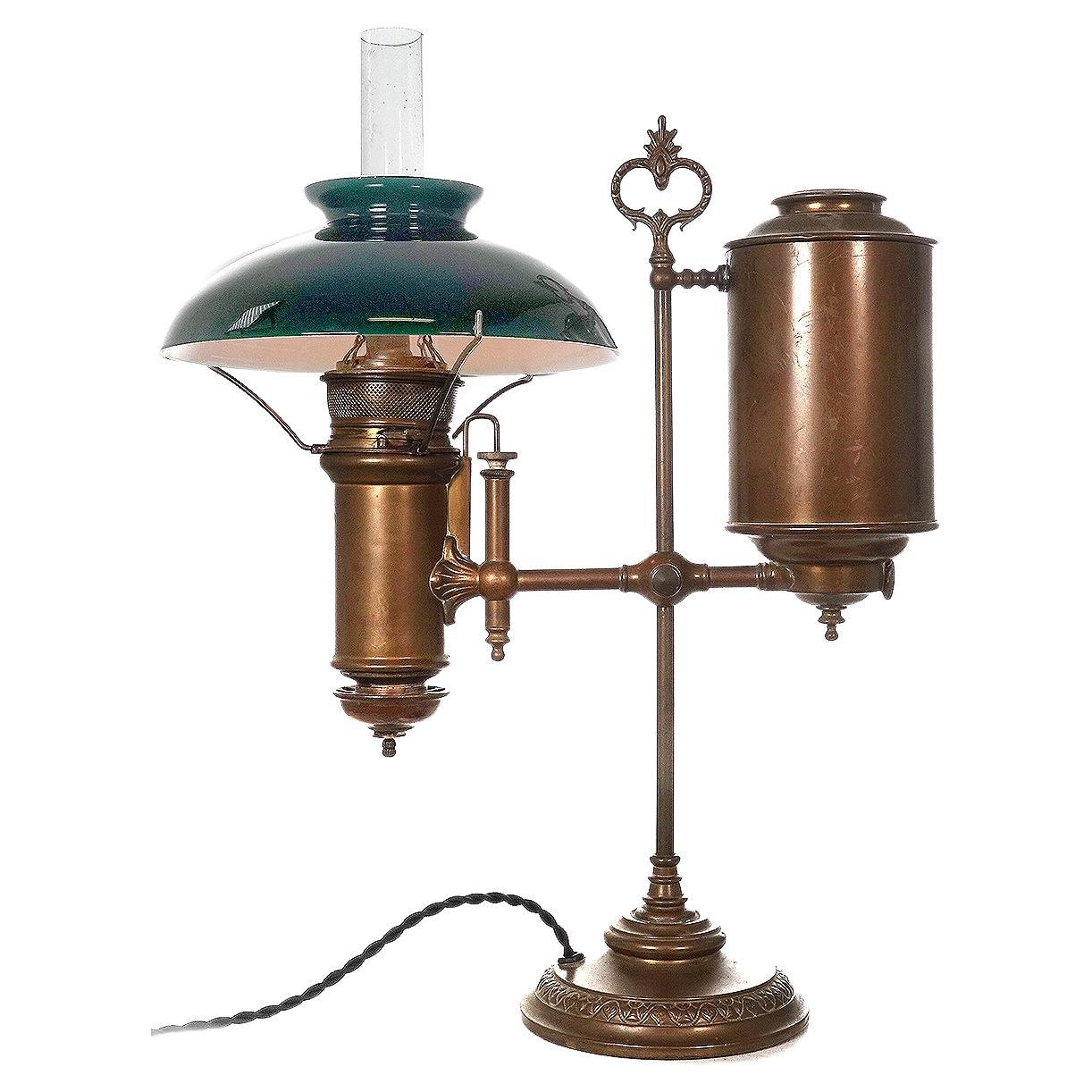 Victorian Era Student Desk Lamp at 1stDibs | victorian desk lamp, victorian  era lamps, victorian desk lamps