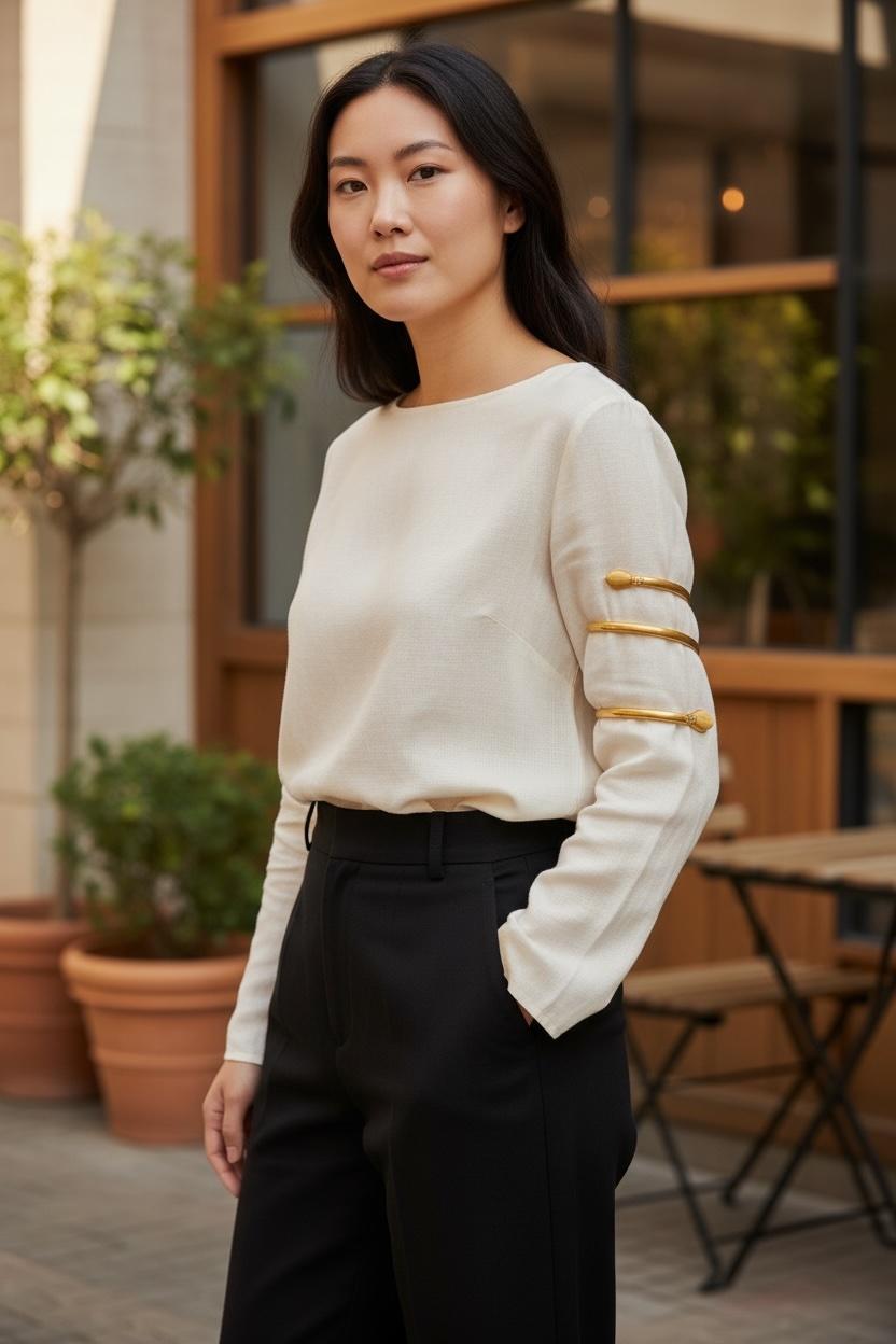 Néo-étrusque Brassard victorien en or de style néo-étrusque en vente