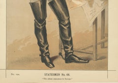 Victorian European Statesman – Vanity Fair Statesmen No. 66, 1870