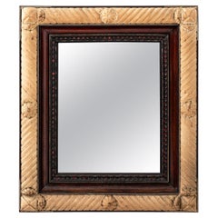 Victorian Fabric Covered Mirror