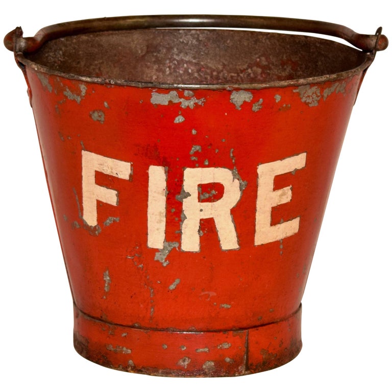 Victorian Fire Bucket at 1stDibs