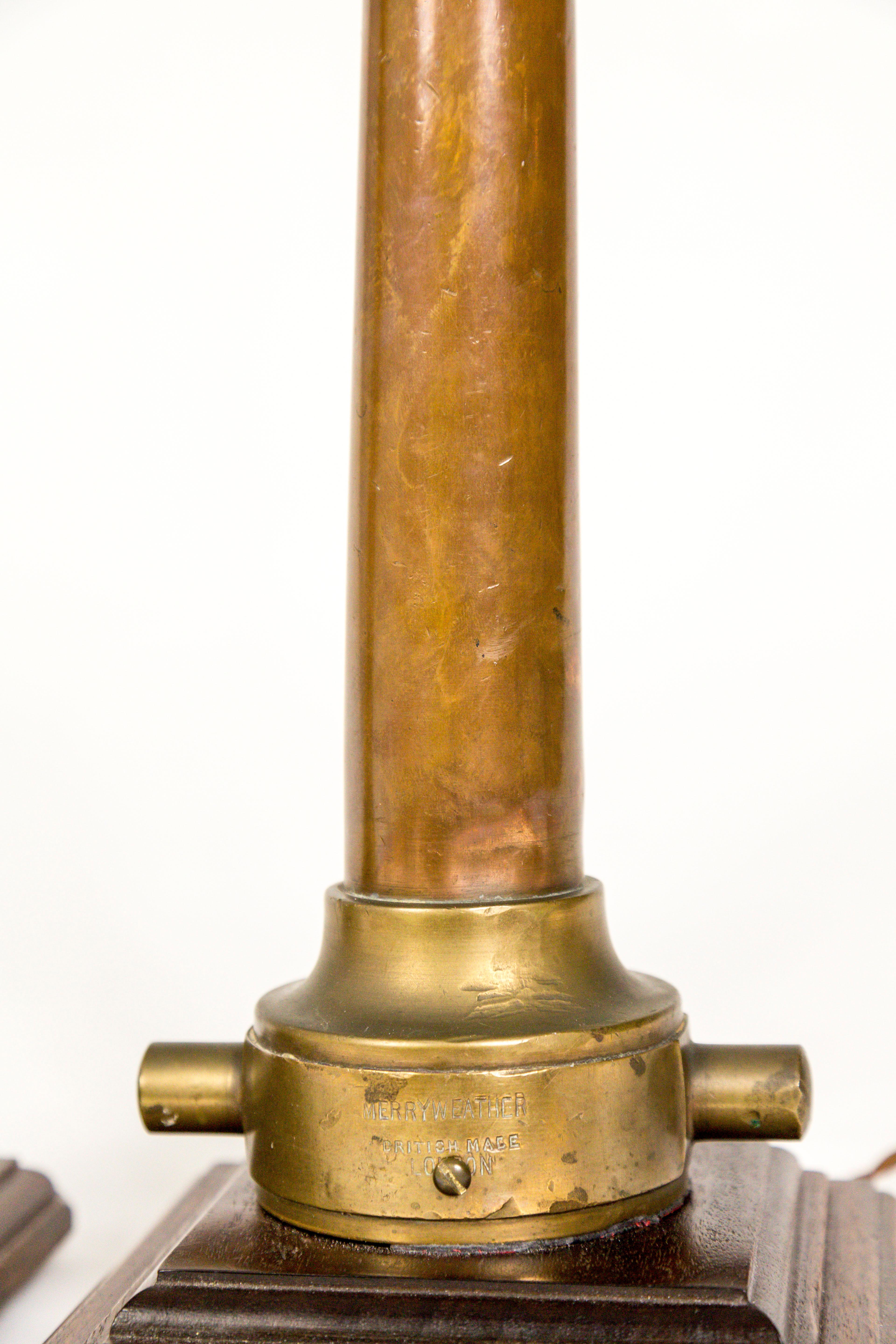 brass fire hose nozzle