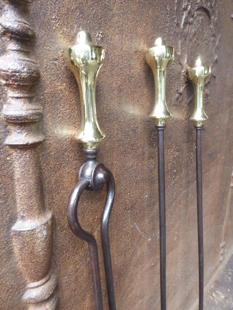 Victorian Fireplace Tools or Fire Irons, 19th Century, English For Sale ...