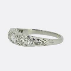 Victorian Five-Stone Diamond Ring