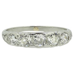 Victorian Five-Stone Diamond Ring