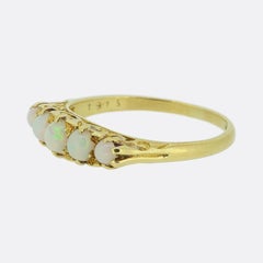 Victorian Five-Stone Opal Ring
