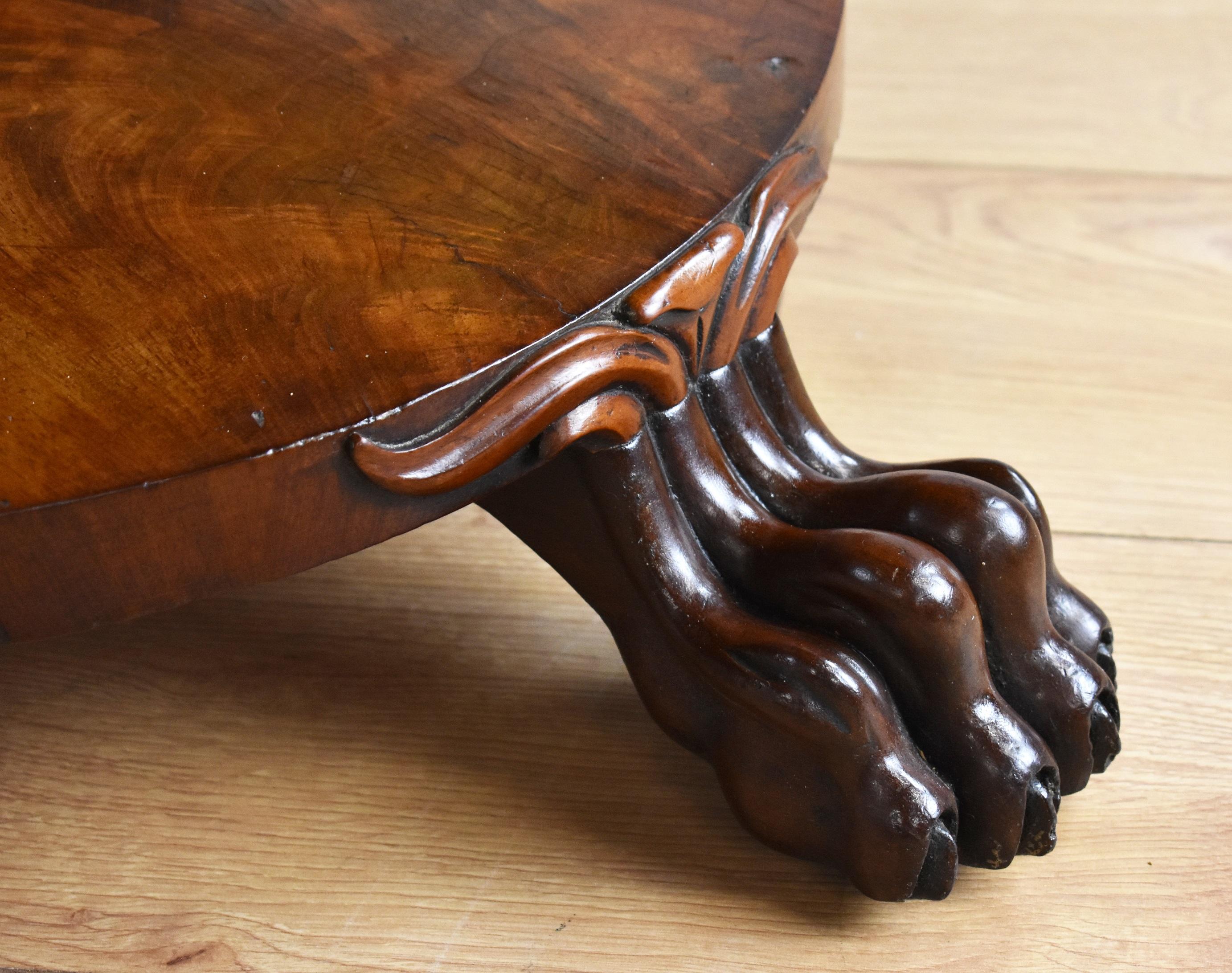 Victorian Flame Mahogany Breakfast Table 1