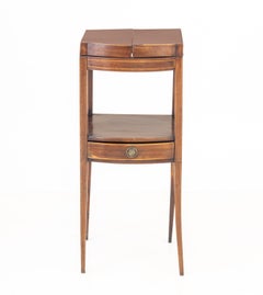 Victorian Flame Mahogany Washstand