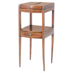 Victorian Flame Mahogany Washstand