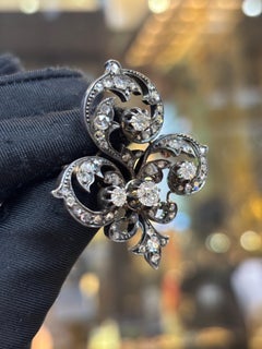 Victorian Fleur De Lis Brooch