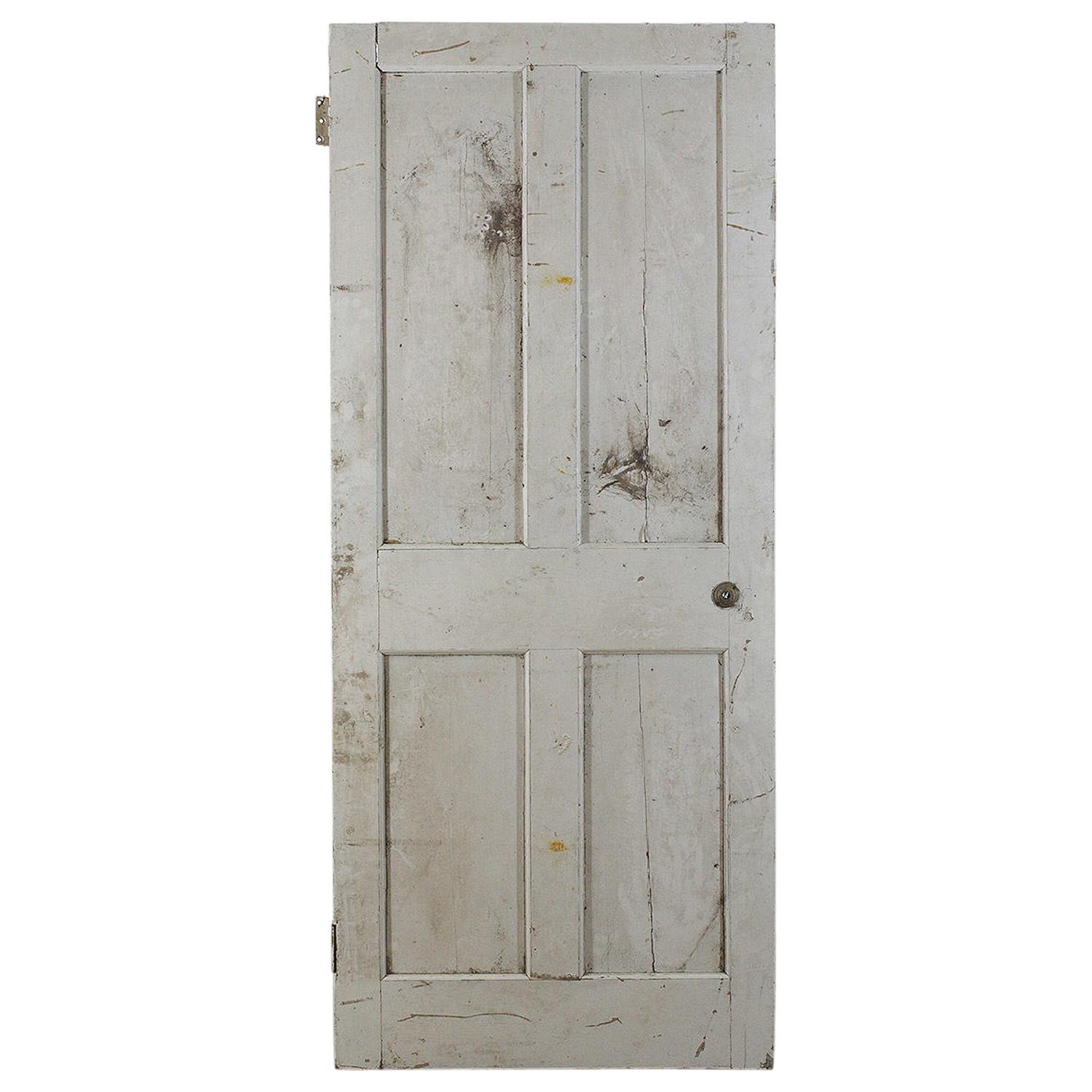 Victorian Four Panel Interior Door, 20th Century For Sale