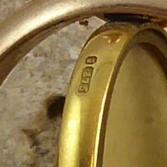 Victorian Four Picture Locket Pendant, Gold