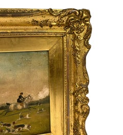 Victorian Fox Hunting Oil Paintings The Hunt 1880