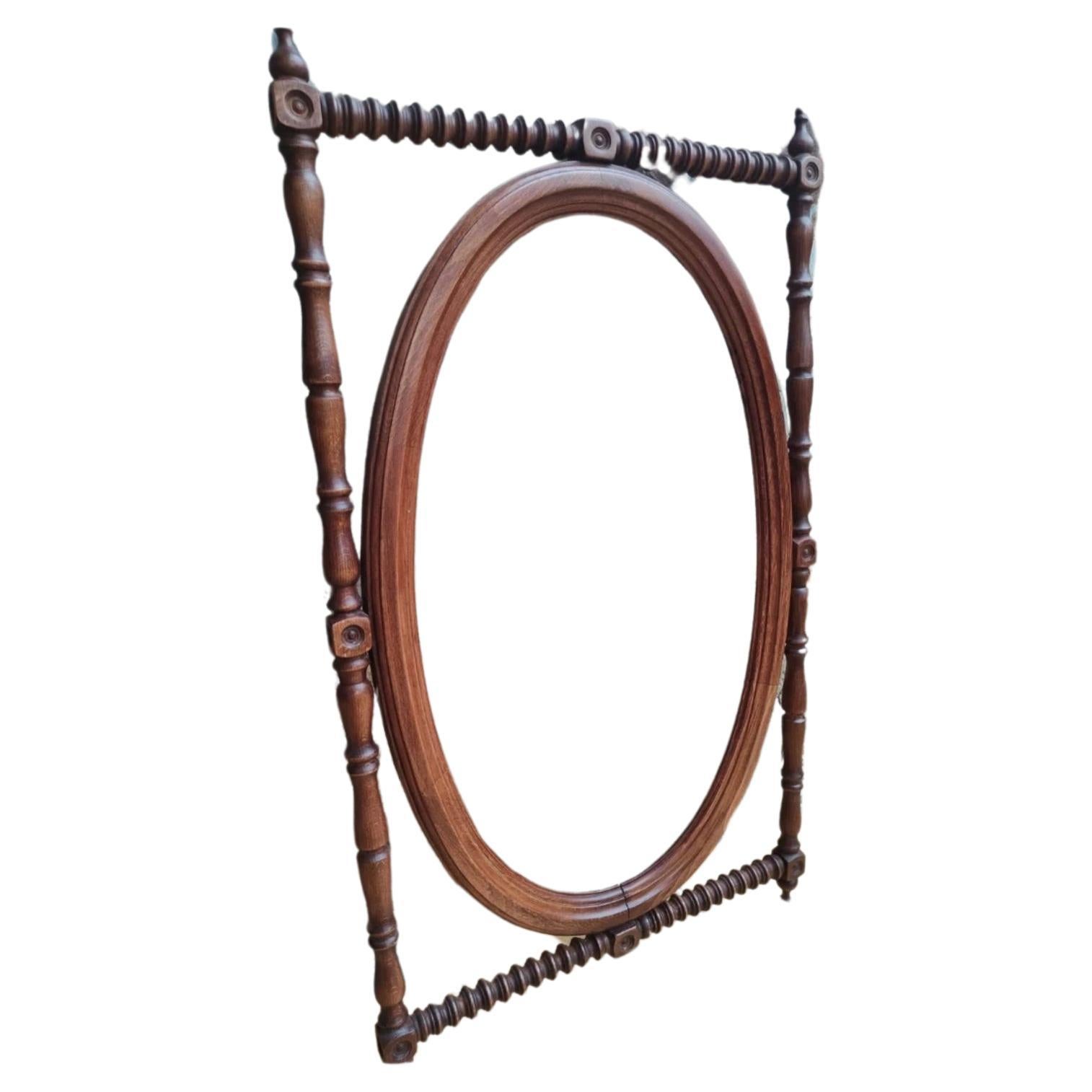 Victorian frame, for photo or mirror. handmade 19th century