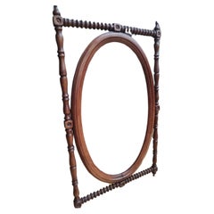 Antique Victorian frame, for photo or mirror. handmade 19th century