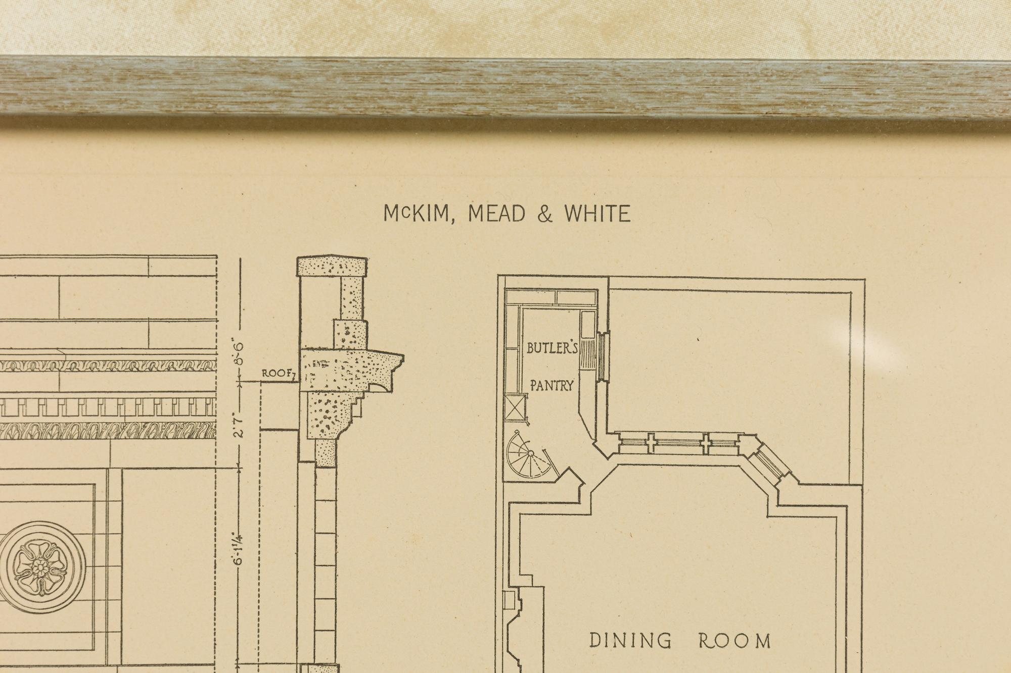 Americano Stampa monografica vittoriana con cornice, intitolata: Geo. A. Nickerson Residence in vendita
