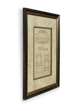 Victorian Framed Monograph Print, Titled: The American Academy In Rome