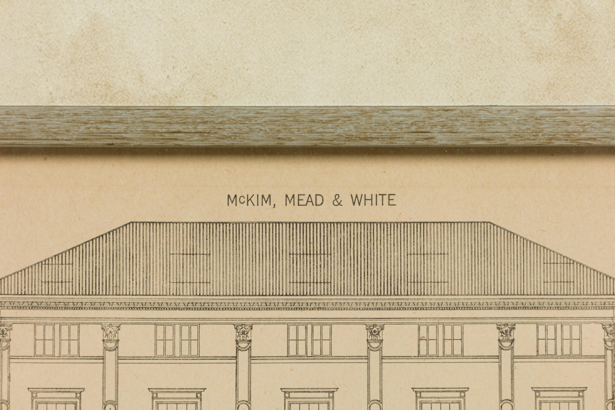 Viktorianische gerahmte Monographie mit dem Titel: The American Academy In Rome im Zustand „Gut“ im Angebot in Queens, NY