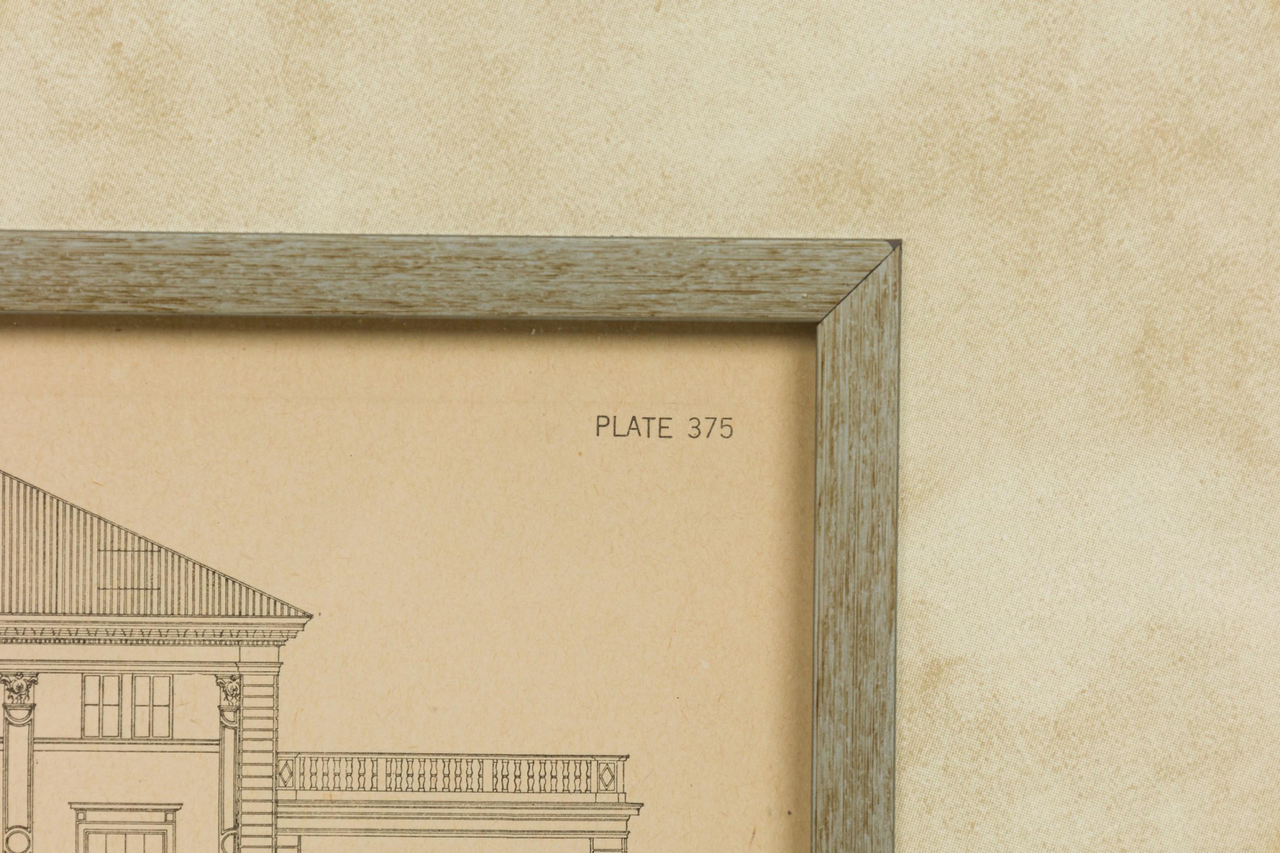 Viktorianische gerahmte Monographie mit dem Titel: The American Academy In Rome (19. Jahrhundert) im Angebot