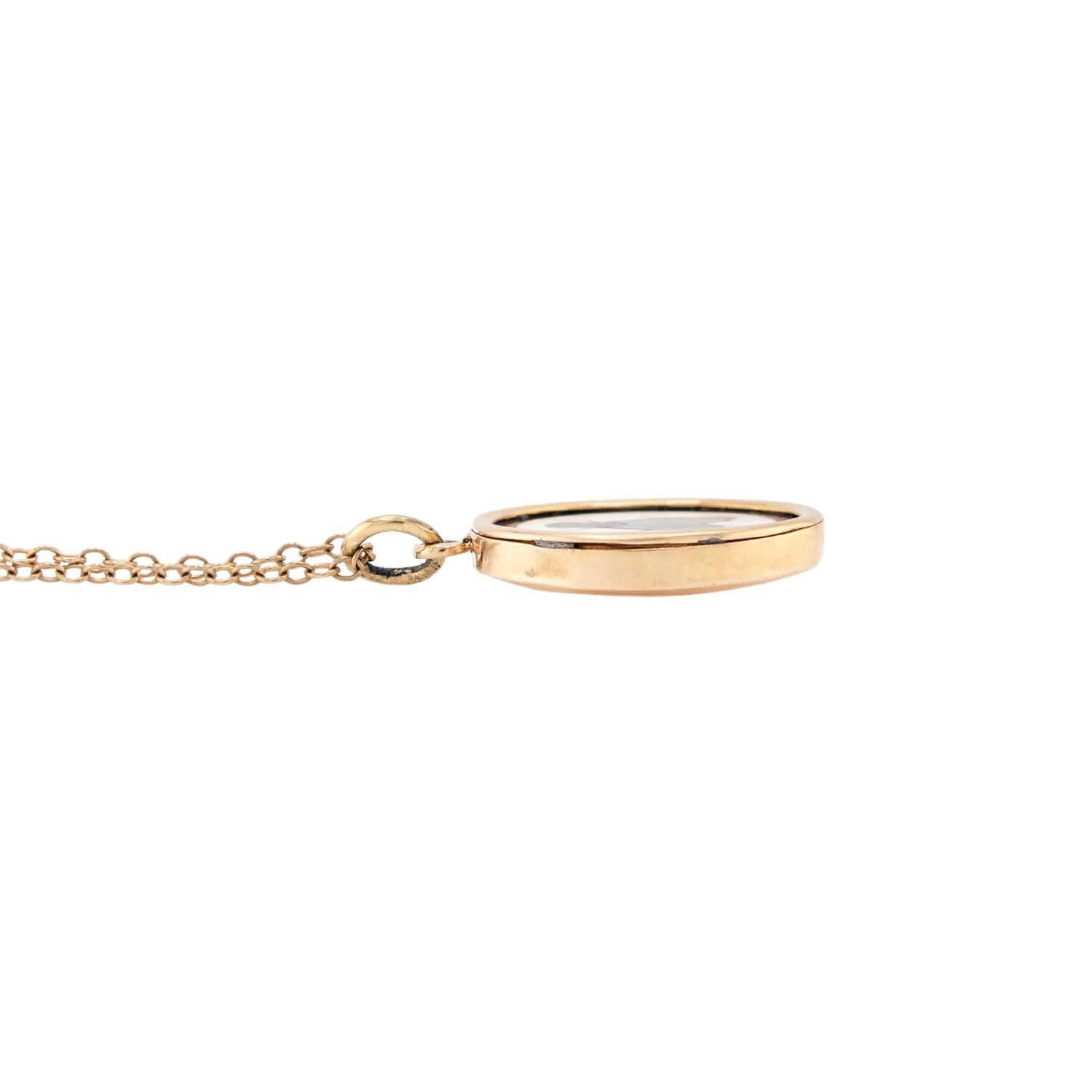 Vittoriano Collana francese vittoriana in pietra dura 18k/14 con ciondolo a forma di mosca in vendita