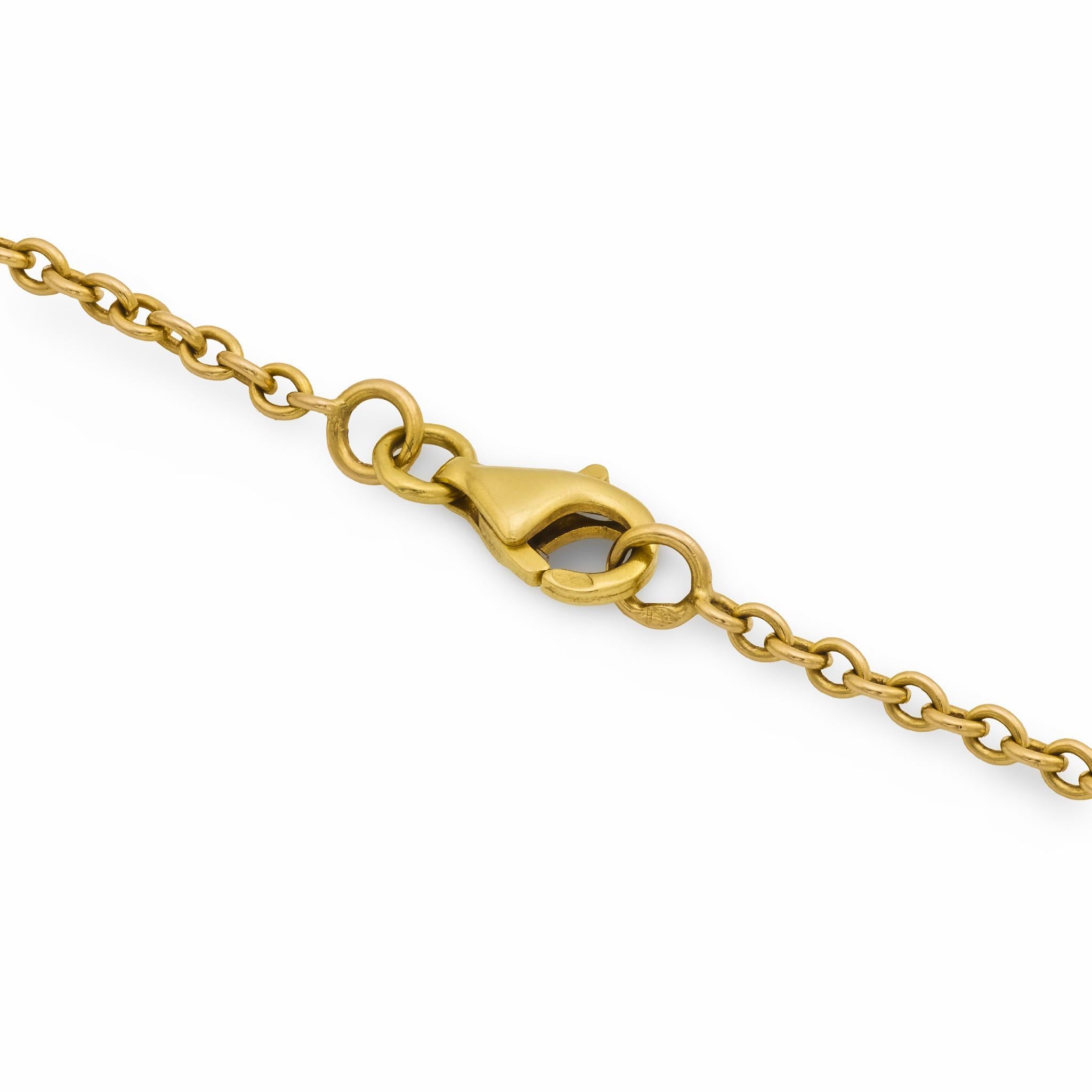 Victorien Collier victorien en or jaune 18k en vente
