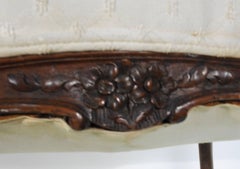 Victorian French Settee, 19th Century