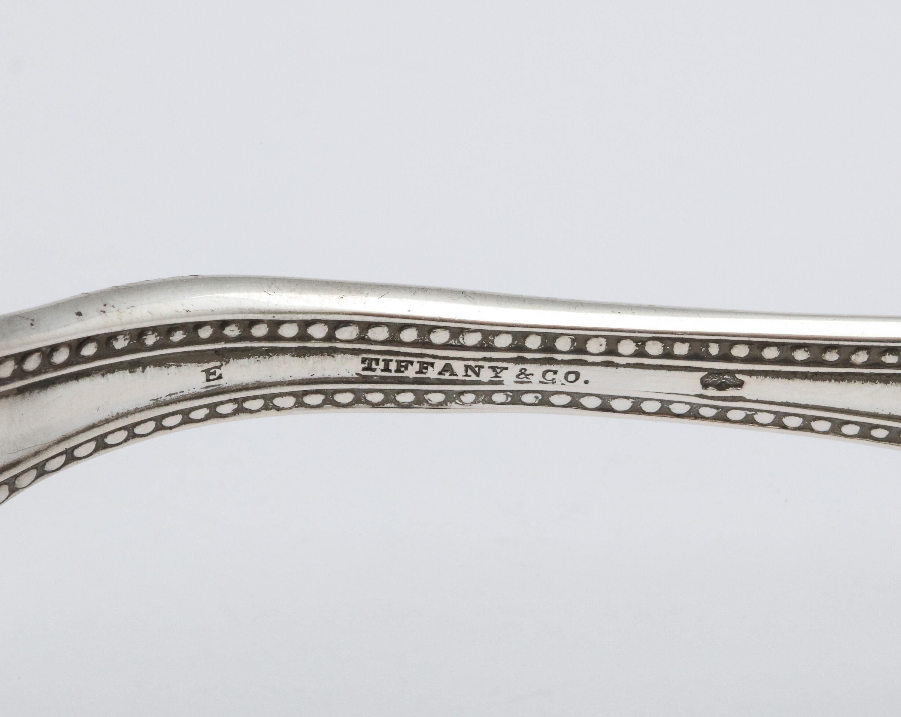 Victorian French Tiffany & Co. Sterling Silver Fish Slice For Sale 6