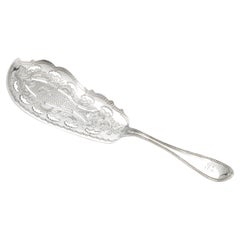 Victorian French Tiffany & Co. Sterling Silver Fish Slice